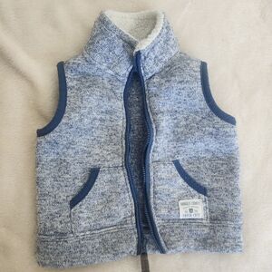 Carter's Blue and White Kids Vest